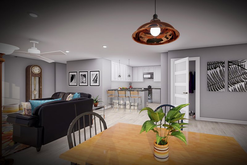 Home Plan - Interior - Kitchen for Prairie House Plan #70-1520 - 4 bed, 3 bath