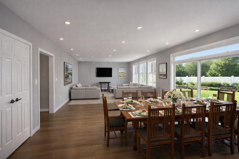 Architectural House Design - Interior - Dining Room for Traditional House Plan #1060-444 - 4 bed, 3.5 bath