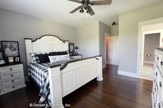 Interior - Master Bedroom for Cottage House Plan #929-1129 - 3 bed, 2.5 bath