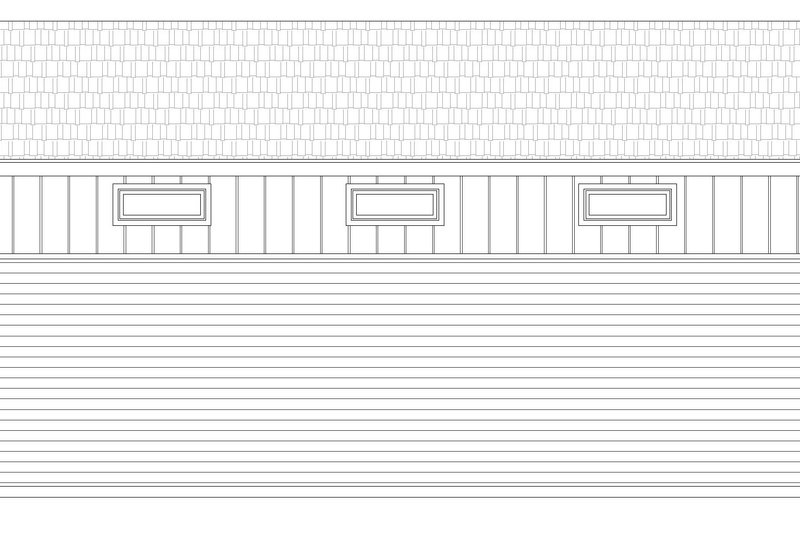 Dream House Plan - Exterior - Rear Elevation for Country House Plan #932-92, 1 bath