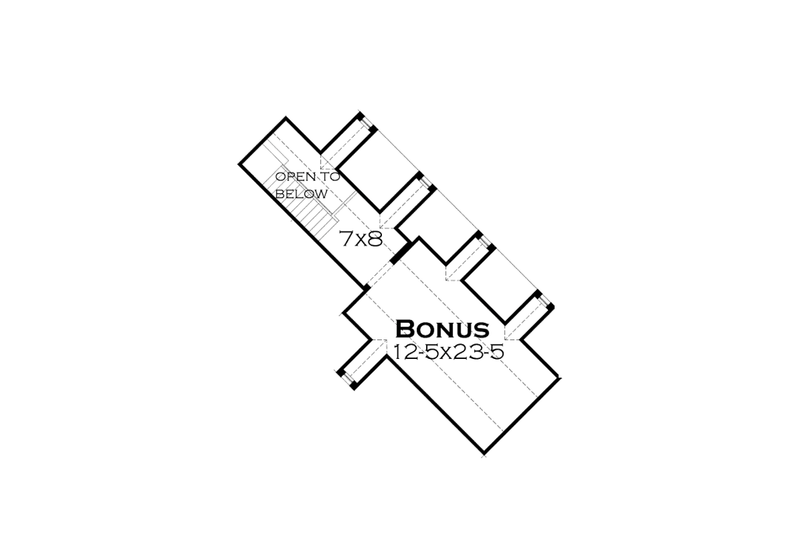Home Plan - Floor Plan - Other Floor for Craftsman House Plan #120-246 - 3 bed, 2 bath