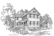 Classical Style House Plan - 3 Beds 3 Baths 2149 Sq/Ft Plan #929-369 