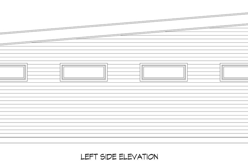 House Plan Design - Exterior - Other Elevation for Contemporary House Plan #932-653, 0 bath