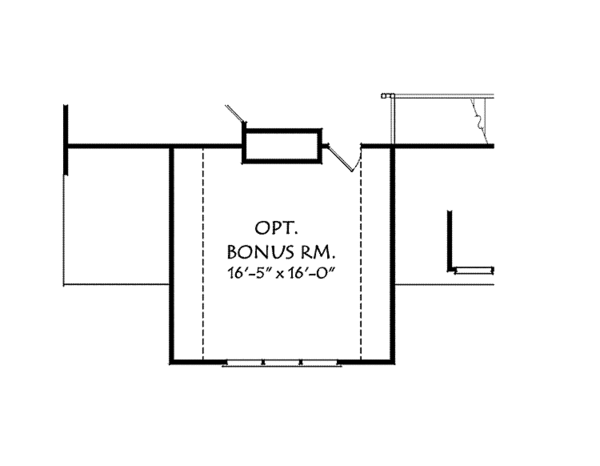 Architectural House Design - Colonial Floor Plan - Other Floor Plan #927-944