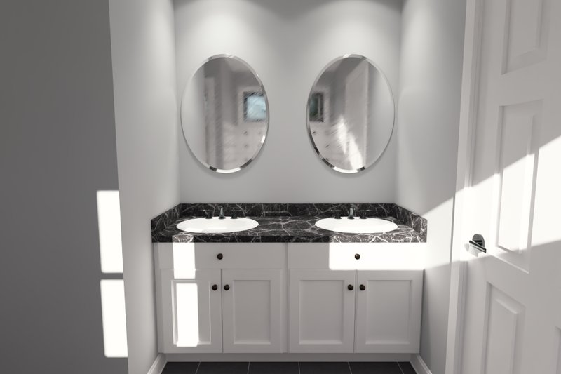 House Plan Design - Interior - Master Bathroom 1 for Modern House Plan #513-2407 - 3 bed, 2 bath