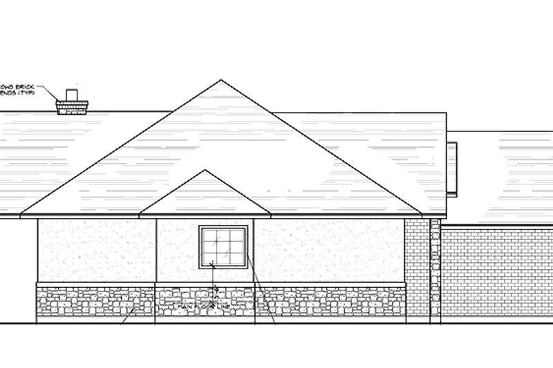 Home Plan - Exterior - Other Elevation for Traditional House Plan #945-7 - 3 bed, 2.5 bath