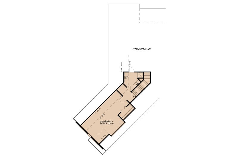 Dream House Plan - Floor Plan - Upper Floor for European House Plan #923-139 - 4 bed, 3.5 bath