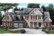 Colonial Style House Plan - 5 Beds 4 Baths 2594 Sq/Ft Plan #927-866 