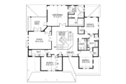 Country Style House Plan - 4 Beds 3.5 Baths 4531 Sq/Ft Plan #132-497 