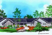 Ranch Style House Plan - 4 Beds 3 Baths 2046 Sq/Ft Plan #929-62 