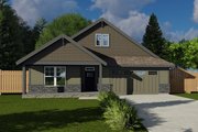 Craftsman Style House Plan - 4 Beds 2 Baths 2187 Sq/Ft Plan #53-747 