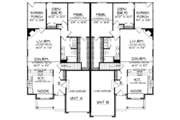 Country Style House Plan - 4 Beds 2 Baths 2382 Sq/Ft Plan #70-1387 