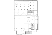 Mediterranean Style House Plan - 3 Beds 5 Baths 2846 Sq/Ft Plan #76-101 