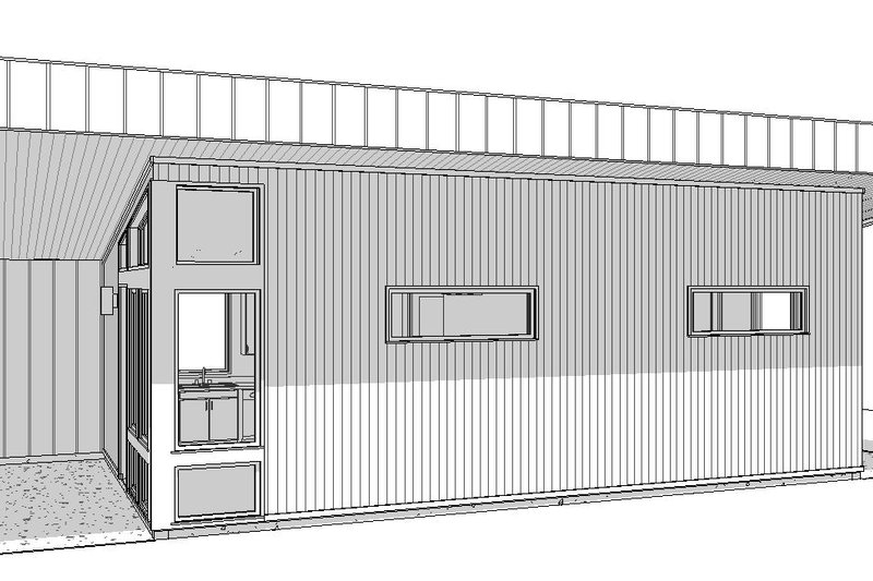 Dream House Plan - Exterior - Other Elevation for Modern House Plan #895-148 - 1 bed, 1 bath
