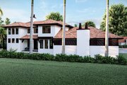 Mediterranean Style House Plan - 4 Beds 3.5 Baths 3512 Sq/Ft Plan #455-555 