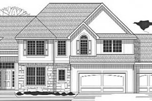 Traditional Exterior - Front Elevation Plan #67-498