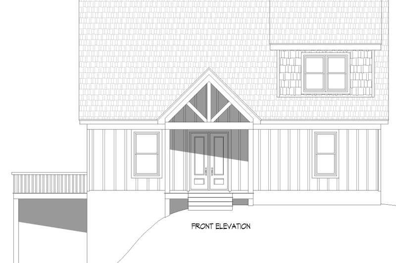 House Plan Design - Exterior - Front Elevation 3 for Country House Plan #932-690 - 4 bed, 3.5 bath