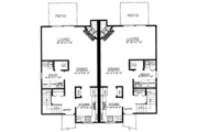 Southern Style House Plan - 3 Beds 1.5 Baths 2624 Sq/Ft Plan #303-161 