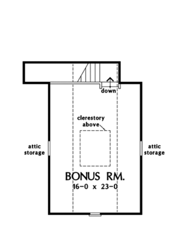 Architectural House Design - Craftsman Floor Plan - Other Floor Plan #929-905