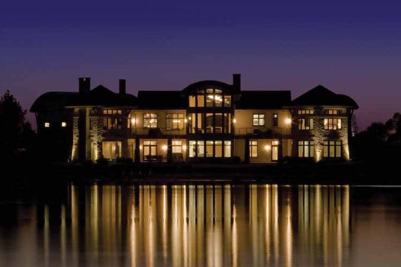 Dream House Plan - Exterior - Rear Elevation 6 for Contemporary House Plan #928-67 - 4 bed, 4 bath
