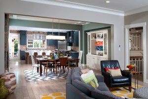 Interior - Family Room for Craftsman House Plan #928-317 - 4 bed, 2 bath