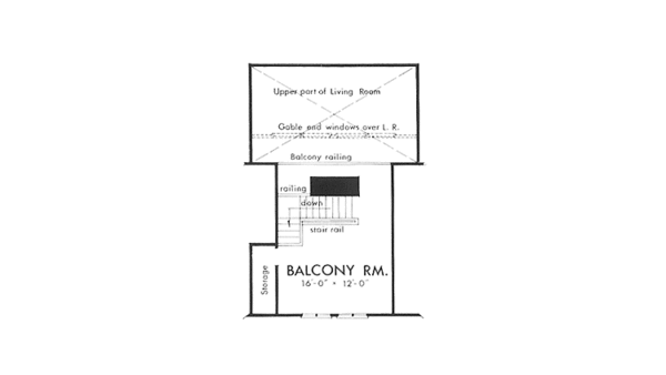 Home Plan - Craftsman Floor Plan - Upper Floor Plan #320-1224