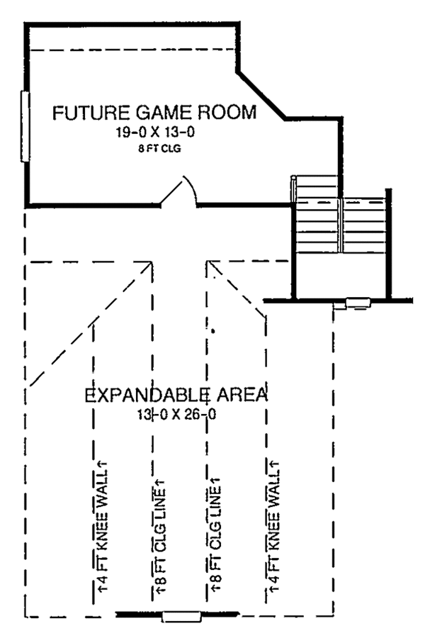 Dream House Plan - Traditional Floor Plan - Upper Floor Plan #952-118