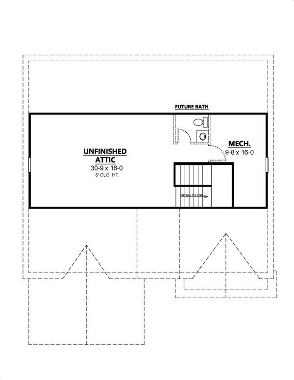 House Design - Country Floor Plan - Other Floor Plan #1080-11
