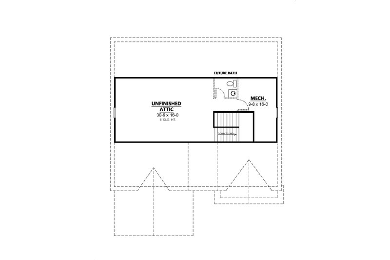Dream House Plan - Floor Plan - Other Floor for Country House Plan #1080-11 - 5 bed, 4.5 bath