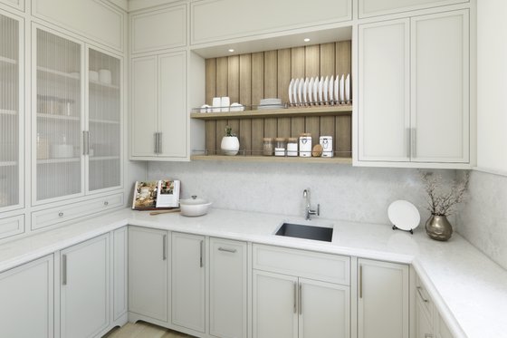 Interior - Kitchen 1 for Farmhouse House Plan #1114-92 - 2 bed, 2.5 bath