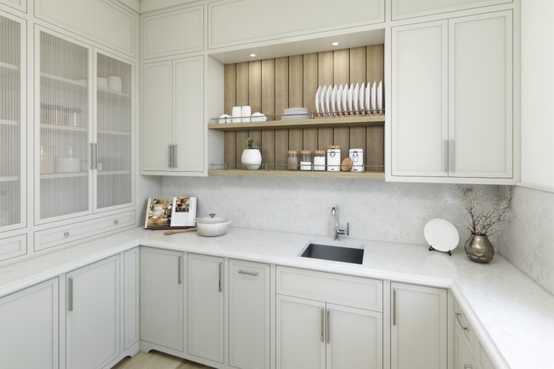Home Plan - Interior - Kitchen 1 for Farmhouse House Plan #1114-92 - 2 bed, 2.5 bath