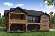 Contemporary Style House Plan - 3 Beds 4 Baths 4717 Sq/Ft Plan #124-1455 Exterior 