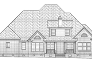 Colonial Style House Plan - 4 Beds 3 Baths 3802 Sq/Ft Plan #1054-11 