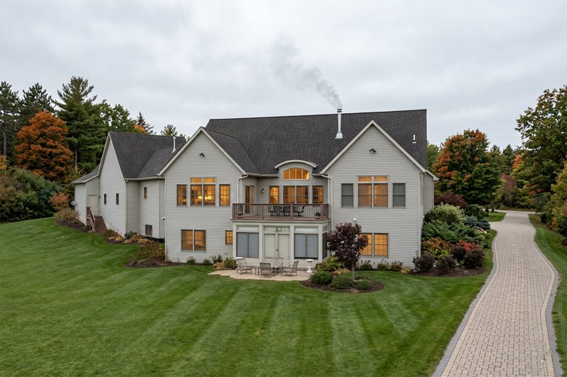 Architectural House Design - Exterior - Rear Elevation for European House Plan #928-100 - 2 bed, 2.5 bath