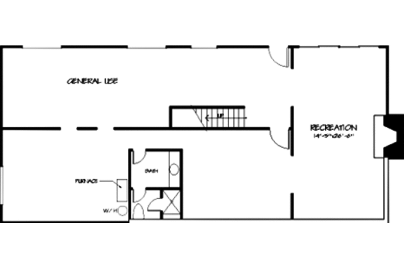 Bungalow Style House Plan - 3 Beds 3 Baths 3320 Sq/Ft Plan #320-294 ...