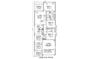 Cottage Style House Plan - 3 Beds 2 Baths 1597 Sq/Ft Plan #513-2269 Floor 