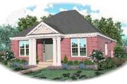 Colonial Style House Plan - 2 Beds 2 Baths 1960 Sq/Ft Plan #81-551 