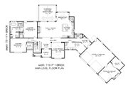 Traditional Style House Plan - 3 Beds 2.5 Baths 3510 Sq/Ft Plan #932-341 