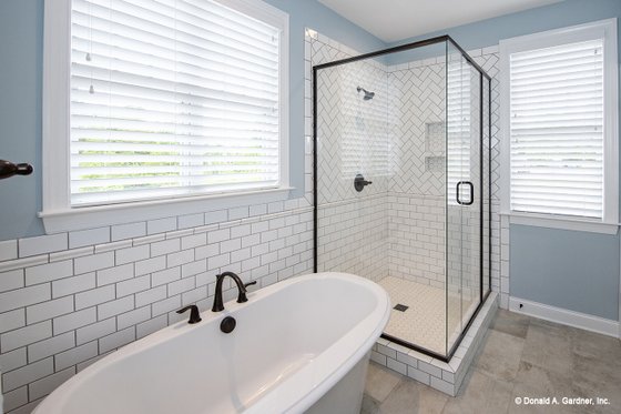 Interior - Master Bathroom for Ranch House Plan #929-881 - 4 bed, 3 bath