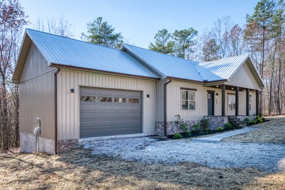 Exterior - Front Elevation 4 for Farmhouse House Plan #44-274 - 3 bed, 2 bath