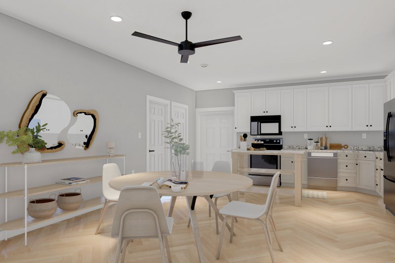 Architectural House Design - Interior - Other for Ranch House Plan #1060-27 - 6 bed, 4.5 bath