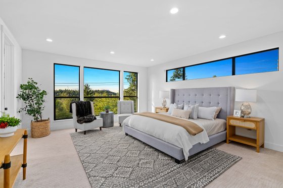 Interior - Master Bedroom for Contemporary House Plan #1066-261 - 5 bed, 5.5 bath