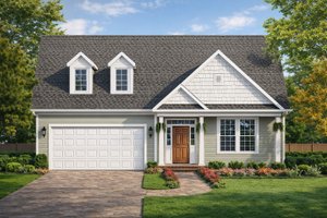 Home Plan - Traditional Exterior - Front Elevation Plan #1053-95