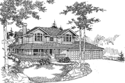 Ranch Style House Plan - 4 Beds 2.5 Baths 2635 Sq/Ft Plan #60-1026 