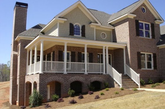 Exterior - Other Elevation for Country House Plan #56-191 - 3 bed, 3.5 bath