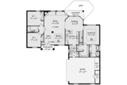 Southern Style House Plan - 3 Beds 2 Baths 1773 Sq/Ft Plan #36-427 