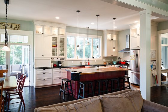 Interior - Kitchen for Traditional House Plan #928-299 - 3 bed, 3.5 bath