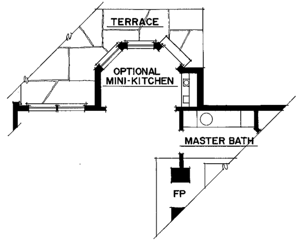 Architectural House Design - Colonial Floor Plan - Other Floor Plan #1016-40