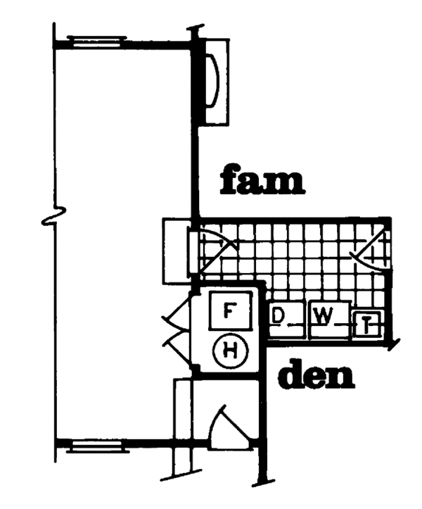 Architectural House Design - Victorian Floor Plan - Other Floor Plan #47-852