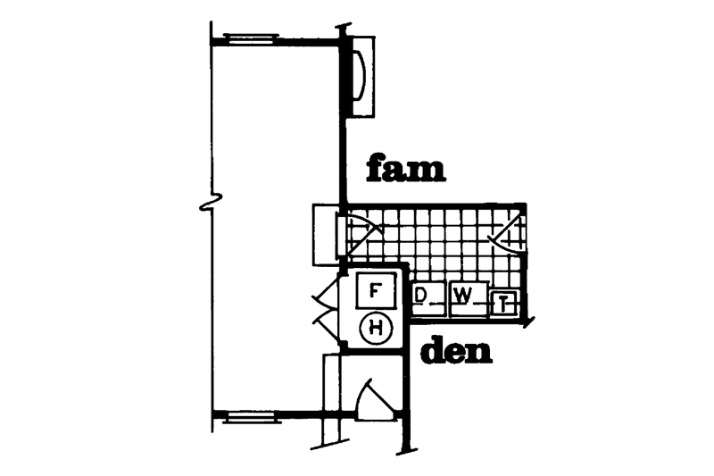 House Blueprint - Floor Plan - Other Floor for Victorian House Plan #47-852 - 4 bed, 2.5 bath